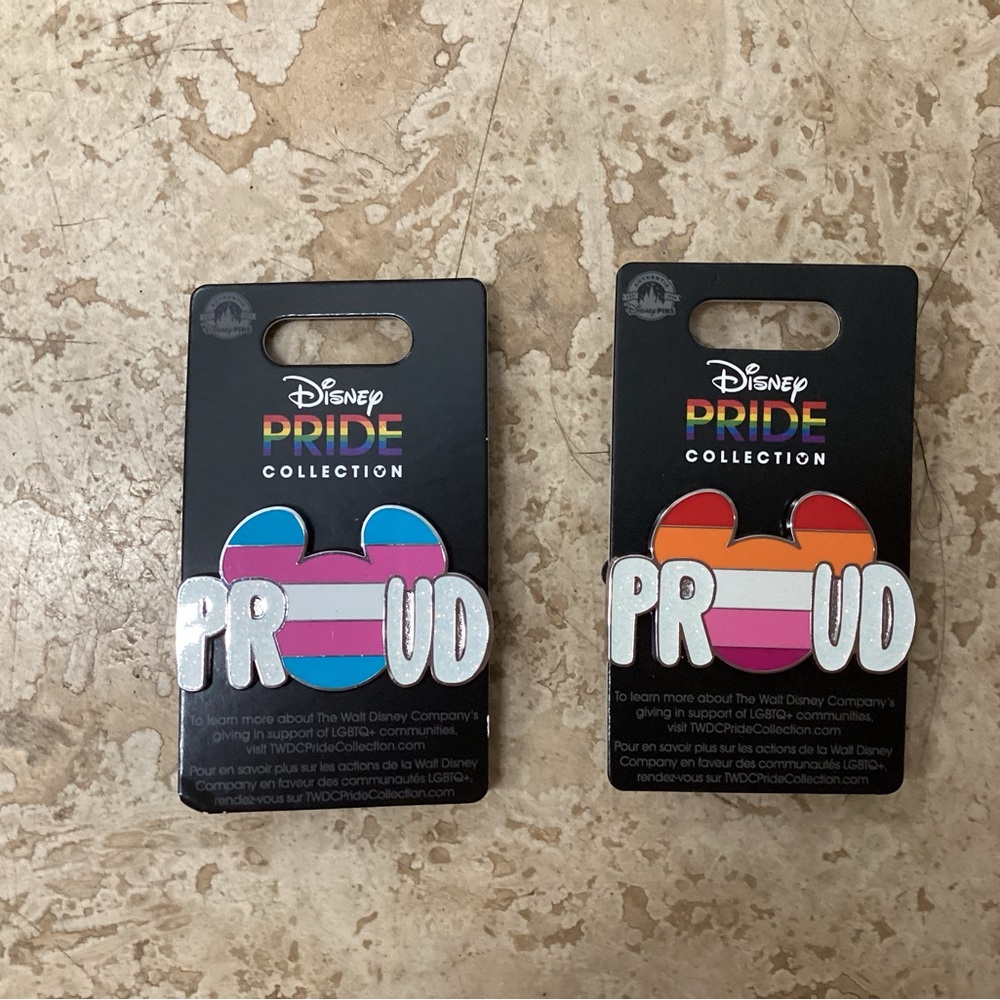 Disney Pride Collection Pins